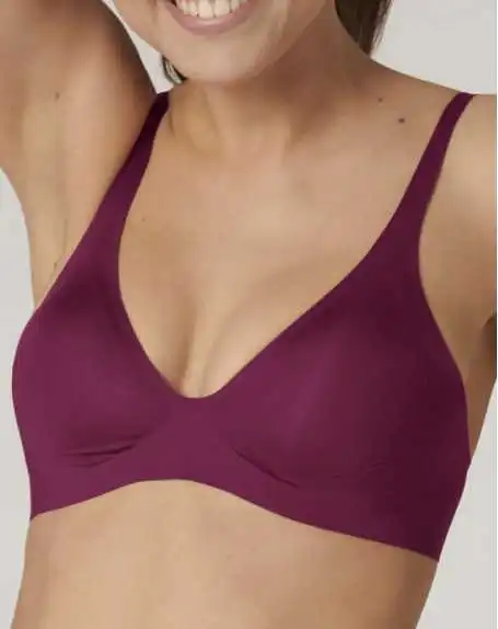 Soutien-gorge Sans Armature Sloggi Body Adapt (Bordeaux) 3 Soutien-gorge Sans Armature Sloggi Body Adapt (Bordeaux)