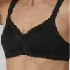 Soutien-gorge Sans Armature Triumph Modern Lace+Cotton (Noir) 2 Soutien-gorge Sans Armature Triumph Modern Lace+Cotton (Noir) -Culottes importe boutique soutien gorge sans armature triumph modern lacecotton noir