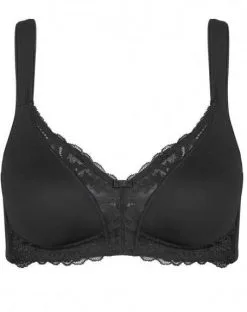 Soutien-gorge Sans Armature Triumph Modern Lace+Cotton (Noir) 7 Soutien-gorge Sans Armature Triumph Modern Lace+Cotton (Noir) -Culottes importe boutique soutien gorge sans armature triumph modern lacecotton noir 2