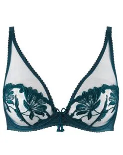 Soutien-gorge Triangle Armatures Aubade Lovessence (Imperial Green) -Culottes importe boutique soutien gorge triangle armatures aubade lovessence imperial green 4