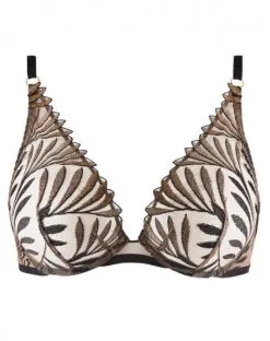 Soutien-gorge Triangle Aubade Sensory Illusion (Golden Leaves) -Culottes importe boutique soutien gorge triangle aubade sensory illusion golden leaves 3