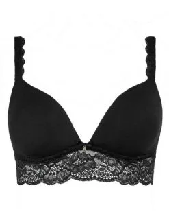 Soutien-gorge Triangle Coque Aubade Sweetessence (Noir) -Culottes importe boutique soutien gorge triangle coque aubade sweetessence noir 5