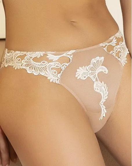 String Lise Charmel Dressing Floral (Ambre Nacre) 3 String Lise Charmel Dressing Floral (Ambre Nacre)