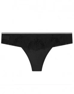 Simone Perele Tanga Simone Pérèle Bloom (Noir) 7 Simone Perele Tanga Simone Pérèle Bloom (Noir) -Culottes importe boutique tanga simone perele bloom noir 2