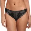 Tanga Wacoal Lace Perfection (Charcoal) 2 Tanga Wacoal Lace Perfection (Charcoal) -Culottes importe boutique tanga wacoal lace perfection charcoal